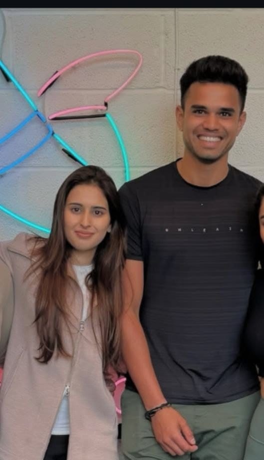 saaniya chandhok father