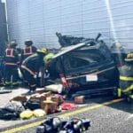 florida semi truck u turn crash